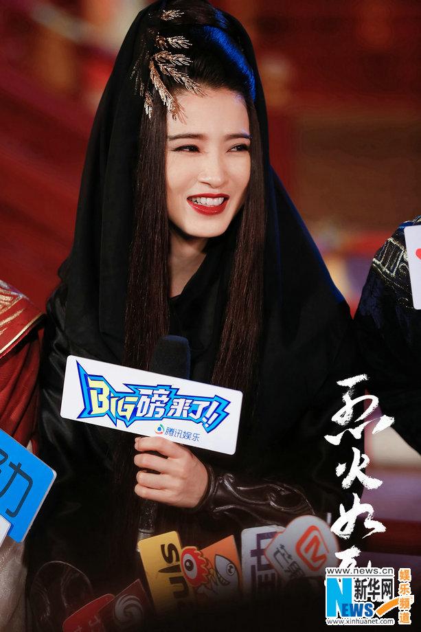 迪丽热巴烈火如歌武打，烈火如歌探班迪丽热巴