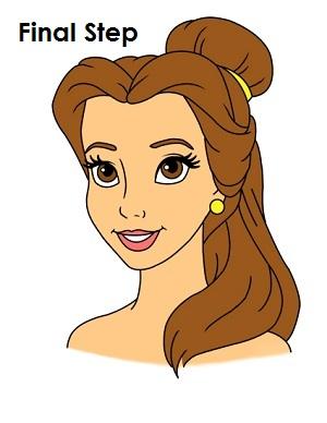 贝儿公主怎么画，怎么画贝儿公主美人鱼