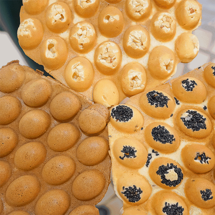 奶油蛋仔冰淇淋，美炸天的鸡蛋仔冰淇淋