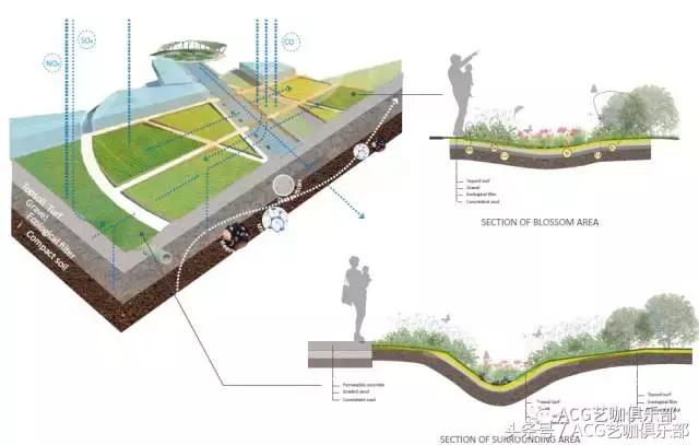 建筑插画线稿，插画，艺术家Flaf