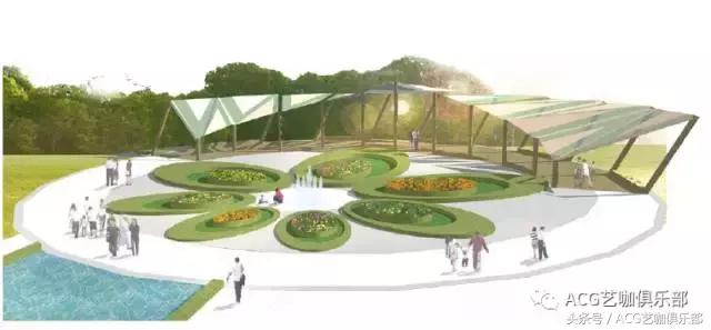 建筑插画线稿，插画，艺术家Flaf