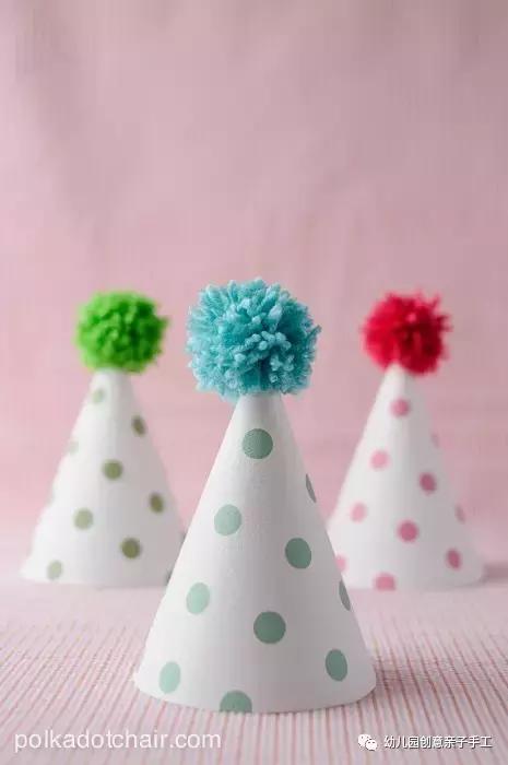 生日帽子怎么做手工，幼儿园手工制作（怎么用卡纸做简单又漂亮的生日帽）