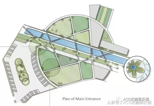 建筑插画线稿，插画，艺术家Flaf