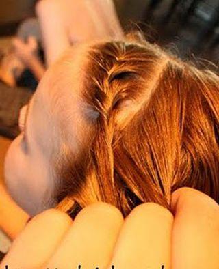 儿童编发随手一扎都这么好看，2款俏皮可爱的儿童编发扎发图解