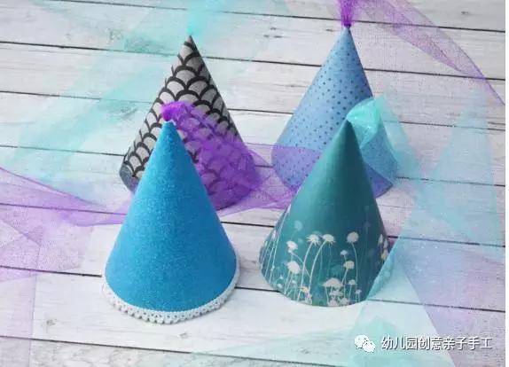生日帽子怎么做手工，幼儿园手工制作（怎么用卡纸做简单又漂亮的生日帽）