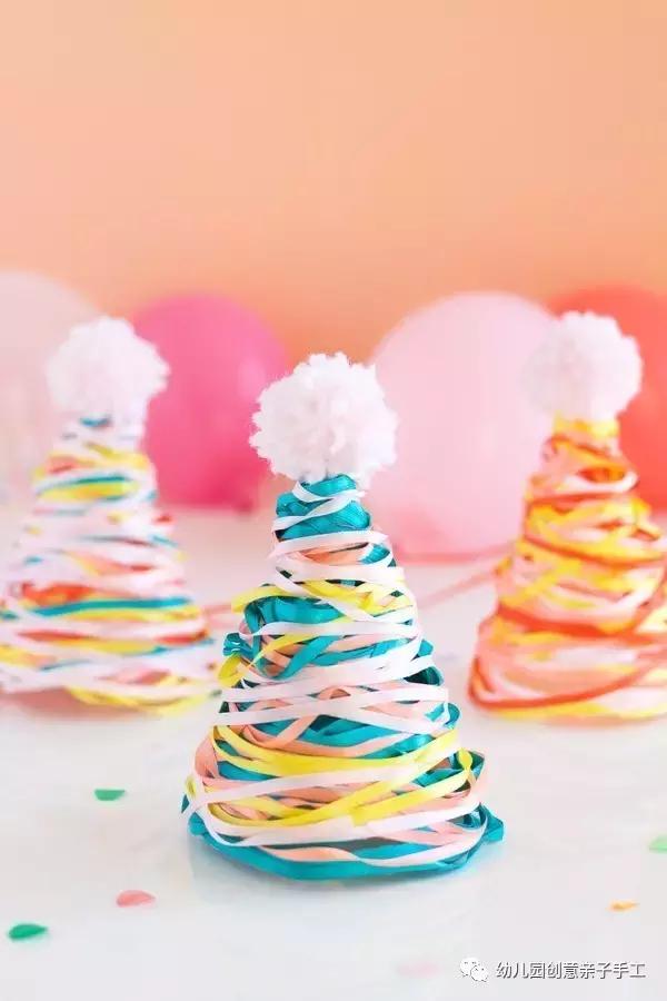 生日帽子怎么做手工，幼儿园手工制作（怎么用卡纸做简单又漂亮的生日帽）