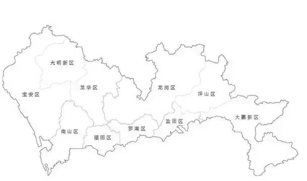 深圳12个区排名，深圳各区2023年一季度GDP