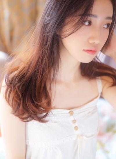 日式梨花烫的发型，14款蓬松自然的梨花烫发型