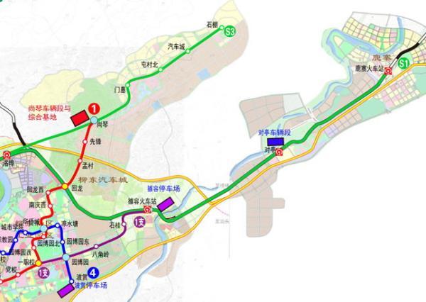 轻轨2号线全线站点线路图，新风貌丨打卡重庆轨道交通“最美车站”②单轨2号线
