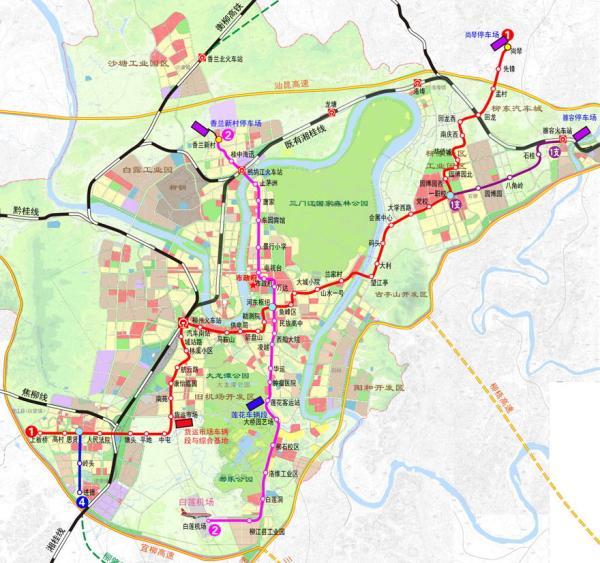 轻轨2号线全线站点线路图，新风貌丨打卡重庆轨道交通“最美车站”②单轨2号线