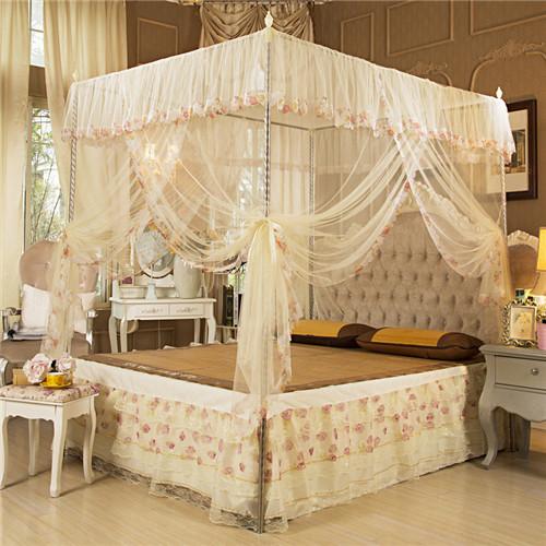 方顶蚊帐怎么安装示意图，三开门蚊帐好不好