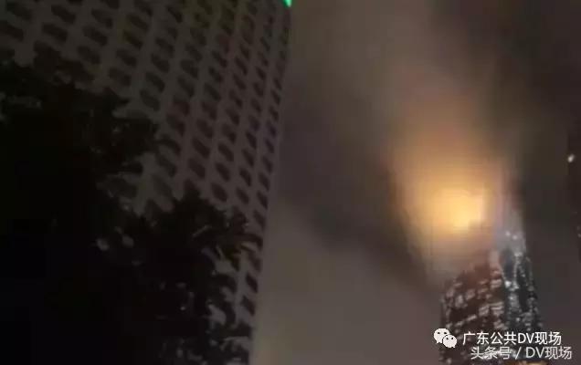 广州近日最大火灾现场，广州海珠七星岗一厂房发生火灾
