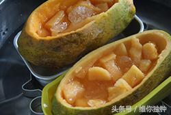 木瓜炖燕窝的做法，木瓜燕窝怎么做才好吃