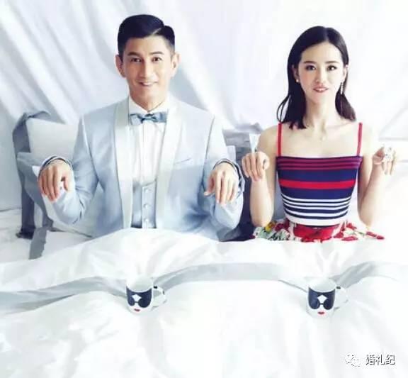 我从刘诗诗陈妍希的婚纱照中总结了8类创意婚纱照pose，刘诗诗秀禾服婚纱照