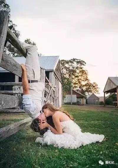 我从刘诗诗陈妍希的婚纱照中总结了8类创意婚纱照pose，刘诗诗秀禾服婚纱照