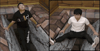 疯狂的麦咭石头城岩石密室，石头城疯狂运动会