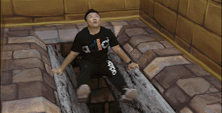 疯狂的麦咭石头城岩石密室，石头城疯狂运动会