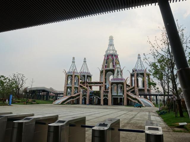 上海浦江郊野公园美如画，浦江郊野公园姹紫嫣红……