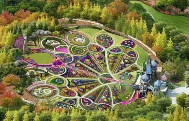 上海浦江郊野公园美如画，浦江郊野公园姹紫嫣红……