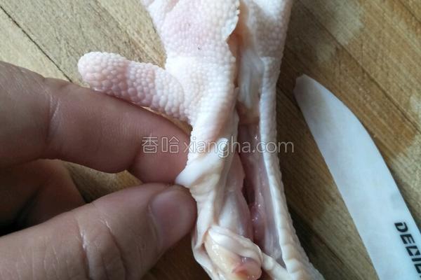 鸡爪怎么快速去骨，鸡爪快速去骨