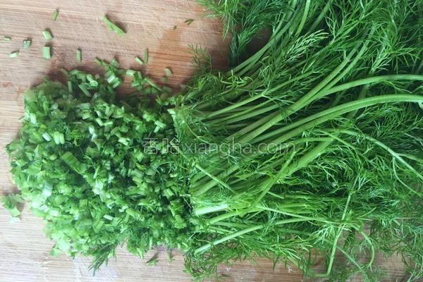 茴香素饺子馅怎么调好吃做法大全，用茴香包饺子的时候