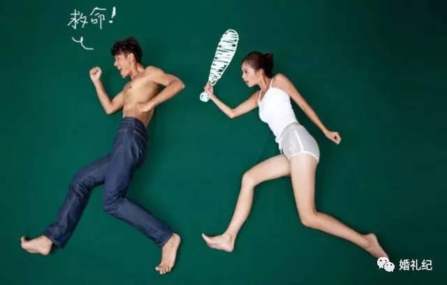 我从刘诗诗陈妍希的婚纱照中总结了8类创意婚纱照pose，刘诗诗秀禾服婚纱照