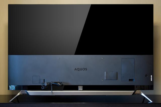 夏普超薄电视，1.6mm超窄边框4K高清大屏