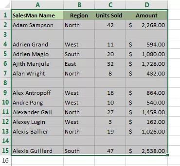 excel大量空行怎么删除，删除空行的方法都在这了