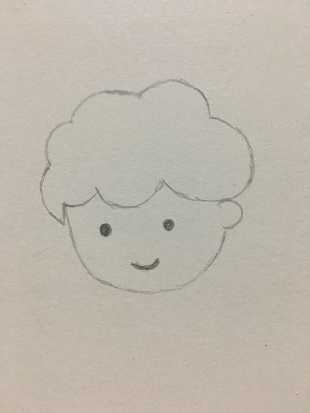简笔画大全可爱简单漂亮小天使，简笔画小天使的画法