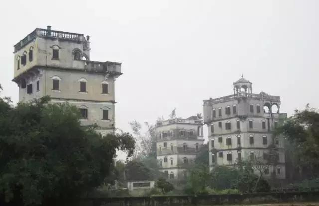 广东开平碉楼景区，国重点文物保护单位和世界文化遗产