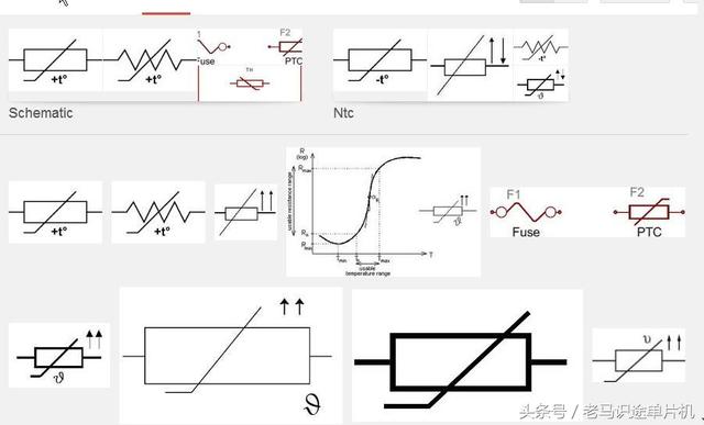 压敏电阻和热敏电阻电路图符号，实例讲解电子元器件