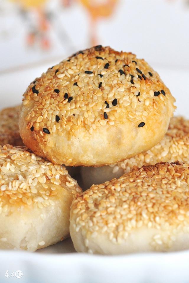 山东椒盐烧饼的做法教程，三伏吃什么大饼卷鸡蛋