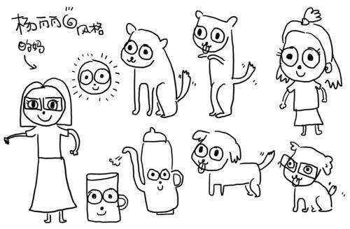 简笔画一家三口，一家三口简笔画画法大全（一家三口或一家四口头像2）