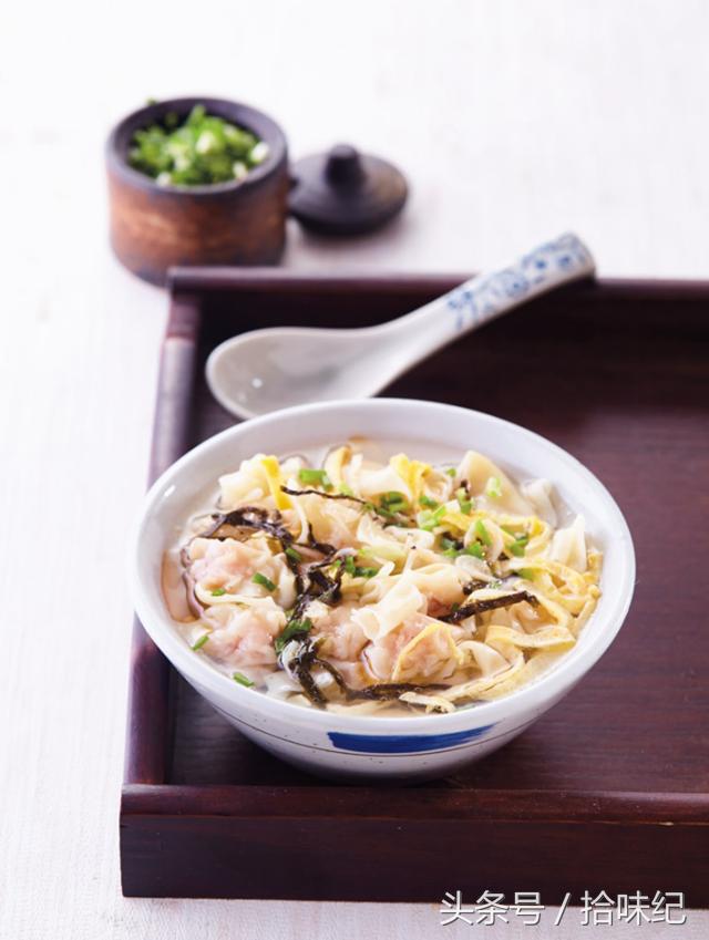 无锡三鲜小馄饨，舌尖上的小清新