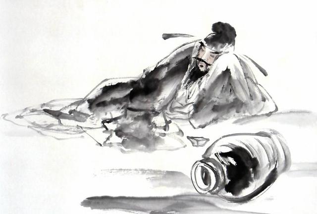 一生好入名山游，后世称李白为谪仙人