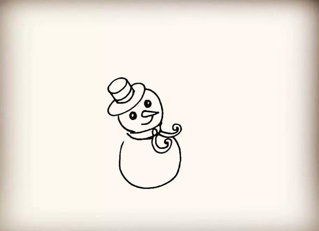 冬天的雪人怎么画，冬天简笔画雪人（小朋友喜欢的画画）