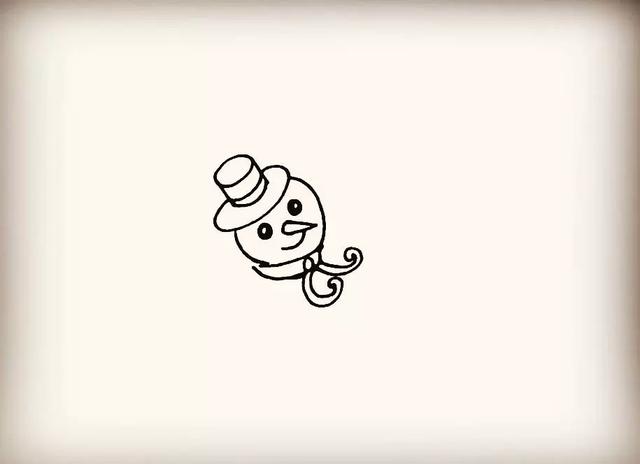 冬天的雪人怎么画，冬天简笔画雪人（小朋友喜欢的画画）