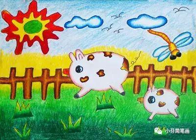 9一12岁画画大全,3~12岁儿童画