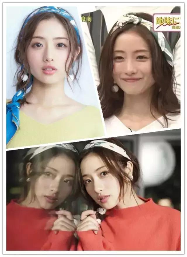 石原里美短发刘海，2022日本女生心中的10大“最美女星”