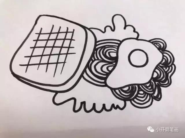 一块简单牛排怎么画，教你画一盘美滋滋的牛排