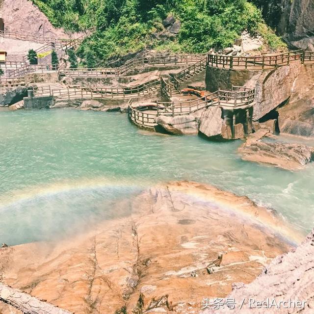 梅州旅游景点龙归寨瀑布，梅州人说走就走的旅行