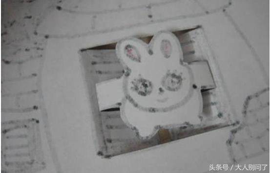 中秋节手工立体小白兔，幼儿手工制作3分钟搞定中秋立体贺卡
