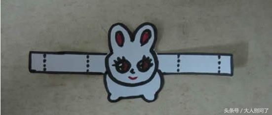 中秋节手工立体小白兔，幼儿手工制作3分钟搞定中秋立体贺卡