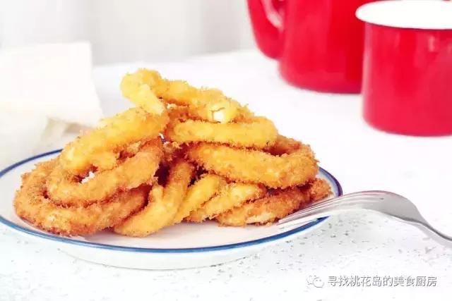 油炸鱿鱼圈怎么做，炸鱿鱼圈香酥美味