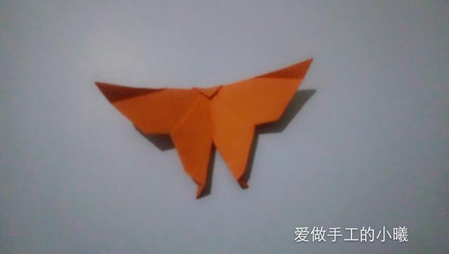 蝴蝶书签的折法，蝴蝶折纸教程（可DIY的蝴蝶折纸书签折法）