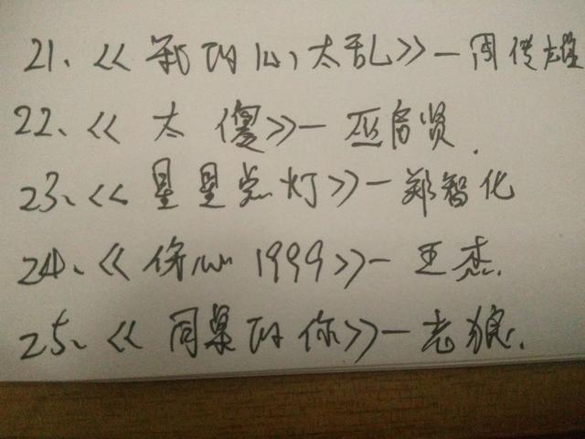 最好听最经典老歌50首，老歌24首大联唱，经典