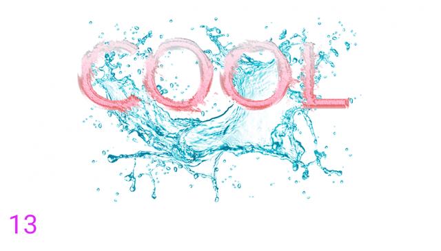 学会了你也是高手，用ps做艺术字教程