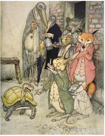 伊索寓言英文版带翻译，英文原版伊索寓言