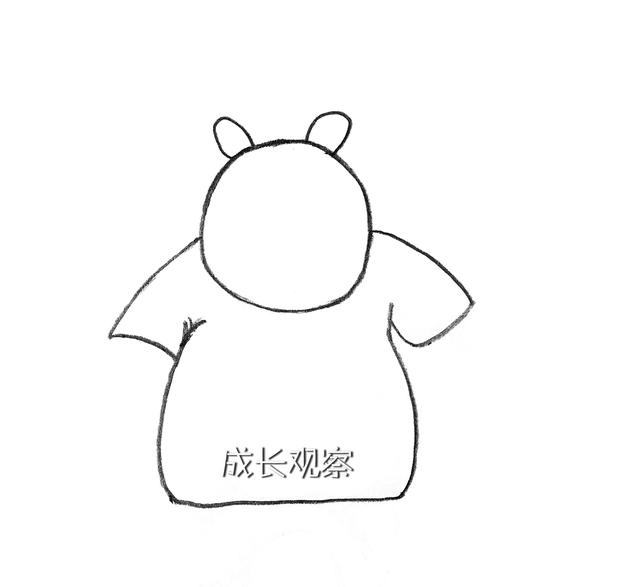 亲子简笔画教你熊出没里的光头强，熊出没之熊大简笔画来了