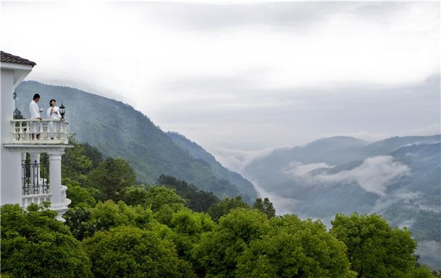 泰顺氡泉度假村温泉池，7月探秘中国罕见的氡泉泉眼